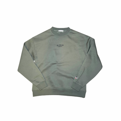ALPHA OLIVE SWEATER - CEOWNIT